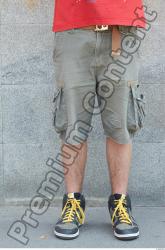 Leg Head Man Casual Shorts Athletic Average Street photo references